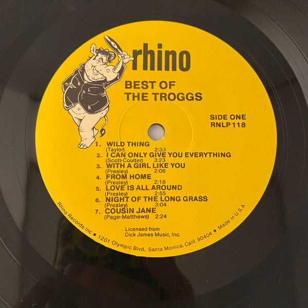 Used Vinyl Troggs – Best Of The Troggs LP USED VG++/VG+ J060224-03