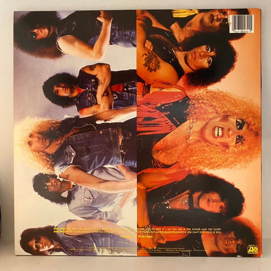 Twisted Sister – You Can't Stop Rock 'N' Roll LP USED VG+/VG+ 1983