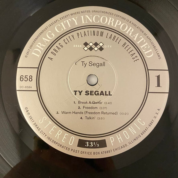 Used Vinyl Ty Segall – Ty Segall LP USED VG++/VG++ J031923-04