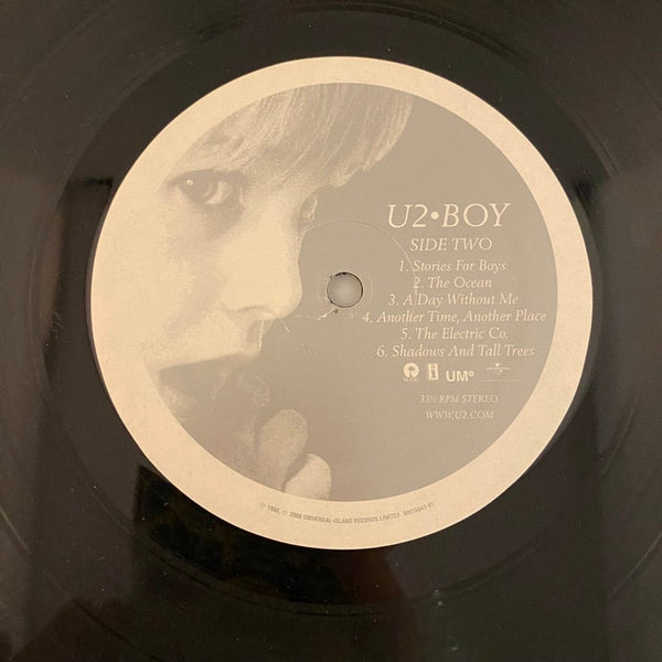 Used Vinyl U2 – Boy LP USED VG+/VG++ 2008 180 Gram Pressing J062924-05