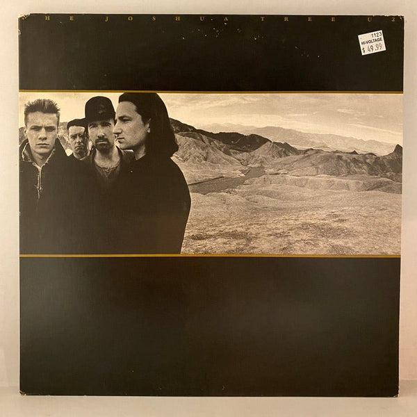 Used Vinyl U2 – The Joshua Tree LP USED NM/VG+ J121123-09
