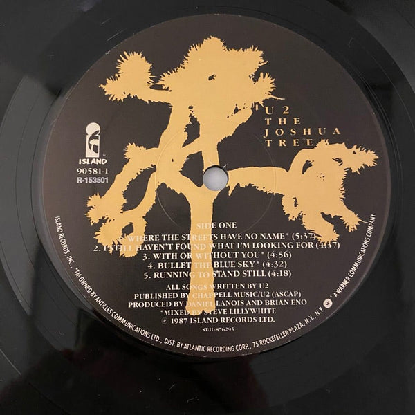 Used Vinyl U2 – The Joshua Tree LP USED NM/VG+ J121123-09