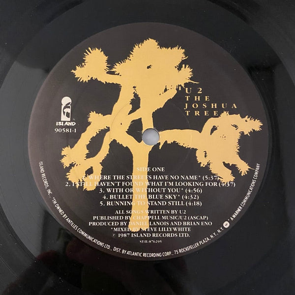 Used Vinyl U2 – The Joshua Tree LP USED VG+/VG J020524-13