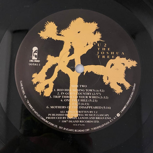 Used Vinyl U2 – The Joshua Tree LP USED VG+/VG J020524-13