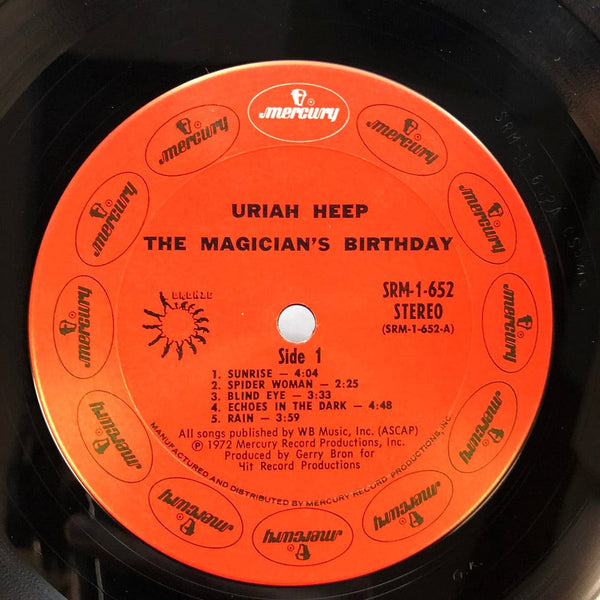 Used Vinyl Uriah Heep - The Magician's Birthday LP VG++/VG++ USED I010722-023