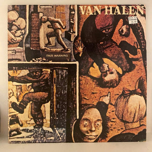 Used Vinyl Van Halen – Fair Warning LP USED VG+/VG 1981 Pressing J072824-03