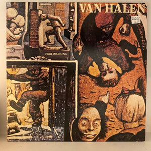 Used Vinyl Van Halen – Fair Warning LP USED VG++/VG+ 1981 Pressing J081824-10