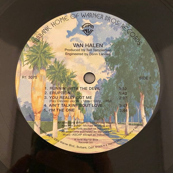 Used Vinyl Van Halen – Van Halen LP USED VG++/VG+ 2009 AcousTech Pressing 180 Gram J070124-14