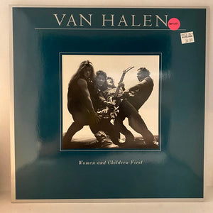 Used Vinyl Van Halen – Women And Children First LP USED NM/VG+ 1985 European Pressing J081824-08