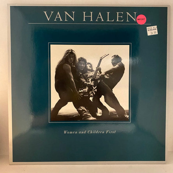 Used Vinyl Van Halen – Women And Children First LP USED NM/VG+ 1985 European Pressing J081824-08
