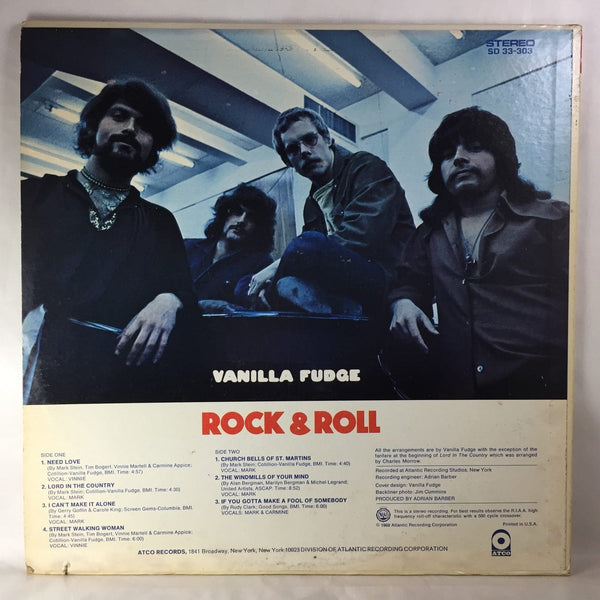 Used Vinyl Vanilla Fudge - Rock & Roll LP VG++-VG+ USED 8858