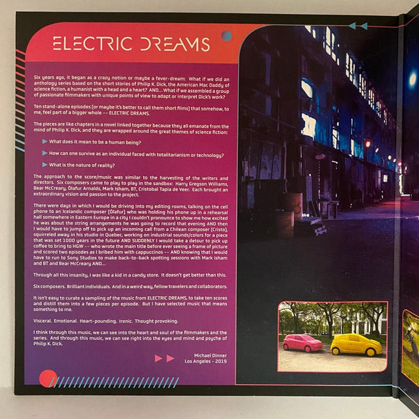 Used Vinyl Various Artists - Philip K. Dick's Electric Dreams LP USED VG++/NM Color Vinyl J070122-11