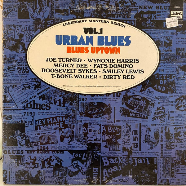Used Vinyl Various – Urban Blues Vol.1: Blues Uptown LP USED NM/VG Promo J092322-20