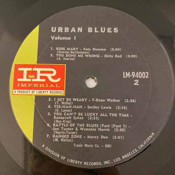 Used Vinyl Various – Urban Blues Vol.1: Blues Uptown LP USED NM/VG Promo J092322-20