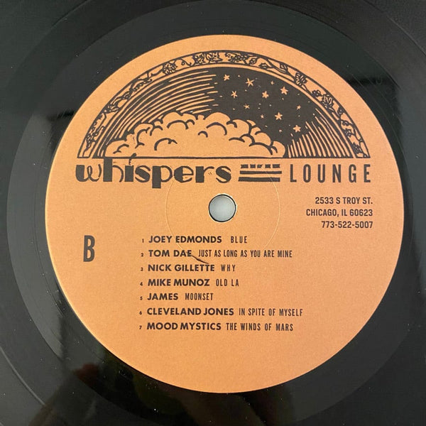 Used Vinyl Various – Whispers Lounge LP USED NM/NM J052823-18