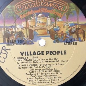 Used Vinyl Village People - Self Titled LP VG++-NM USED 11666