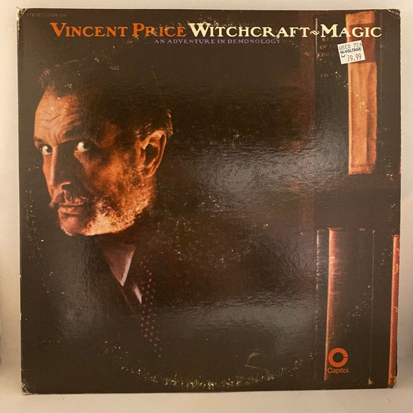 Used Vinyl Vincent Price – Witchcraft - Magic: An Adventure In Demonology 2LP USED VG+/VG 1969 Pressing J092124-12