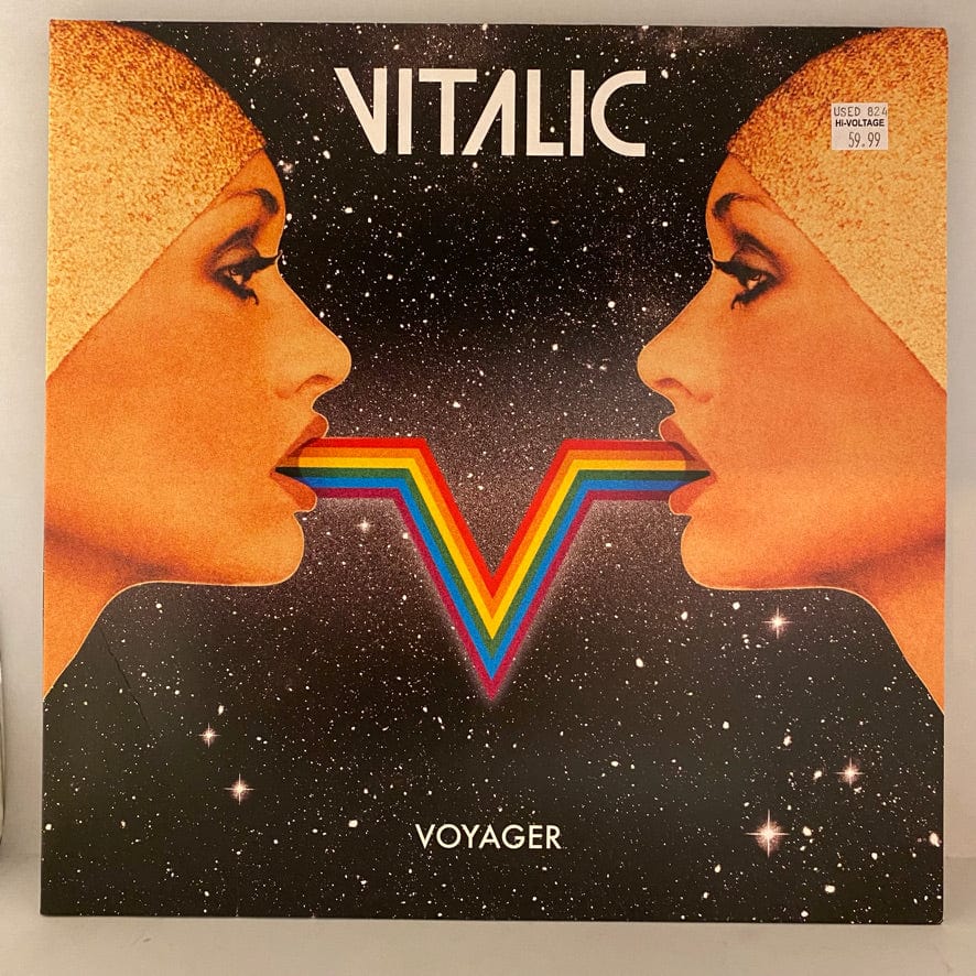 Vitalic – Voyager LP USED NM/VG+ Orange Vinyl – Hi-Voltage Records