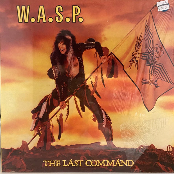 Used Vinyl W.A.S.P. – The Last Command LP USED NM/NM Original Pressing w/ Insert J032623-05