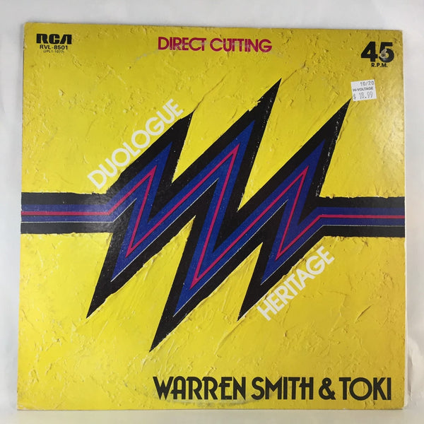 Used Vinyl Warren Smith and Toki - Duologue - Heritage 12" Single NM-VG+ USED 7320