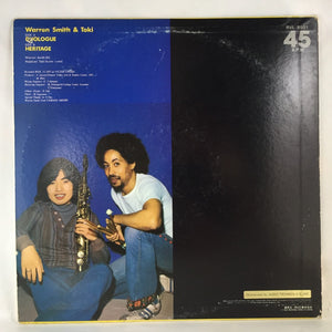 Used Vinyl Warren Smith and Toki - Duologue - Heritage 12" Single NM-VG+ USED 7320