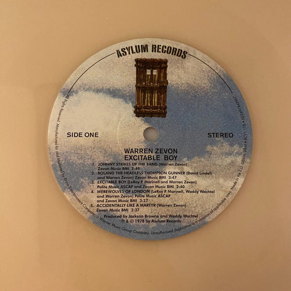 Used Vinyl Warren Zevon – Excitable Boy LP USED NM/NM Glow In The Dark Vinyl J020524-06