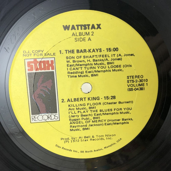 Used Vinyl Wattstax: Live Concert Music From the Original Movie Soundtrack 2LP VG+-VG++ USED 10456