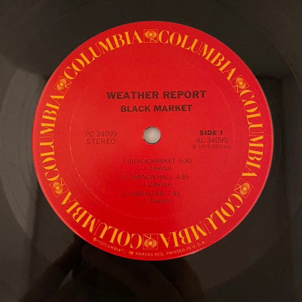 Used Vinyl Weather Report – Black Market LP USED VG++/VG+ J080124-03