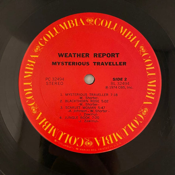 Used Vinyl Weather Report – Mysterious Traveller LP USED VG+/VG+ J080124-02