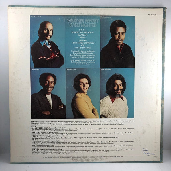 Used Vinyl Weather Report - Sweetnighter LP VG++/VG++ USED I121421-033