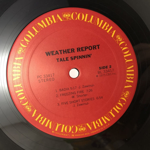 Used Vinyl Weather Report - Tale Spinnin' LP VG++-G USED V3 10826