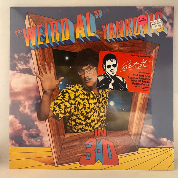 Used Vinyl "Weird Al" Yankovic – In 3-D LP USED NOS STILL SEALED 1984 Pressing J081524-14