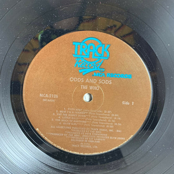Used Vinyl Who - Odds & Sods LP NM-VG+ USED 2863