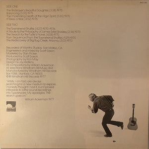 Used Vinyl William Ackerman - It Takes A Year LP USED VG++/NM J082122-02