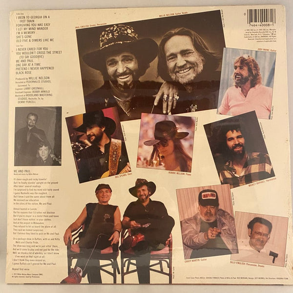 Used Vinyl Willie Nelson - Me & Paul LP USED NOS STILL SEALED J071722-29