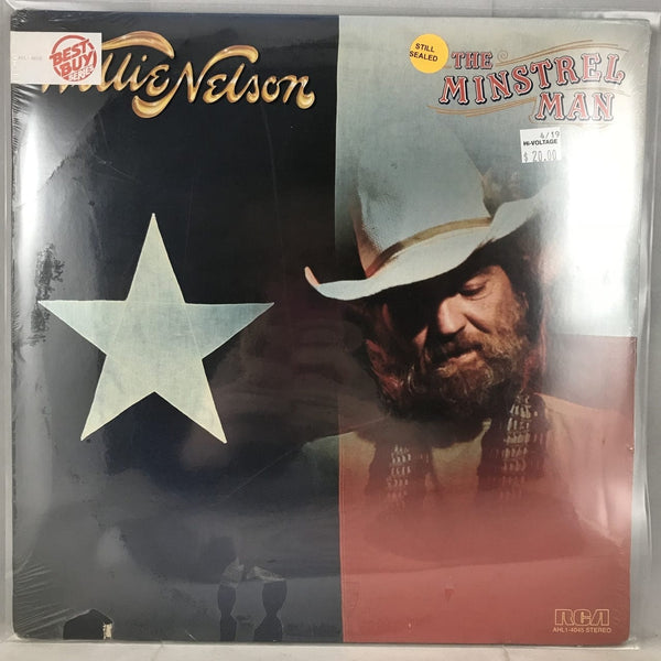 Used Vinyl Willie Nelson - The Minstrel Man LP USED SEALED 2075