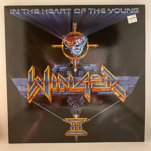 Used Vinyl Winger – In The Heart Of The Young LP USED NM/VG+ BMG Record Club Edition J031124-02