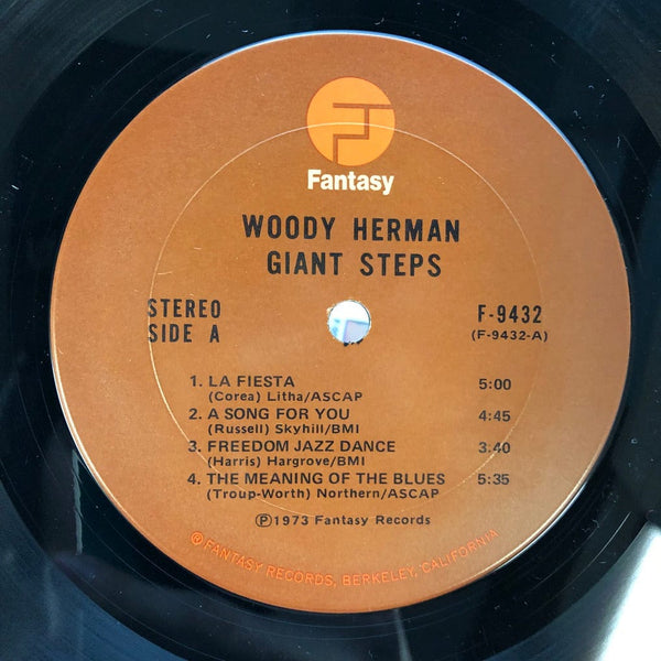 Used Vinyl Woody Herman - Giant Steps LP VG++/VG+ USED I121321-033