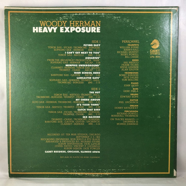 Used Vinyl Woody Herman - Heavy Exposure LP NM-VG+ USED 10832
