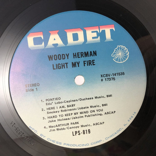 Used Vinyl Woody Herman - Light My Fire LP VG+-VG+ USED 10833