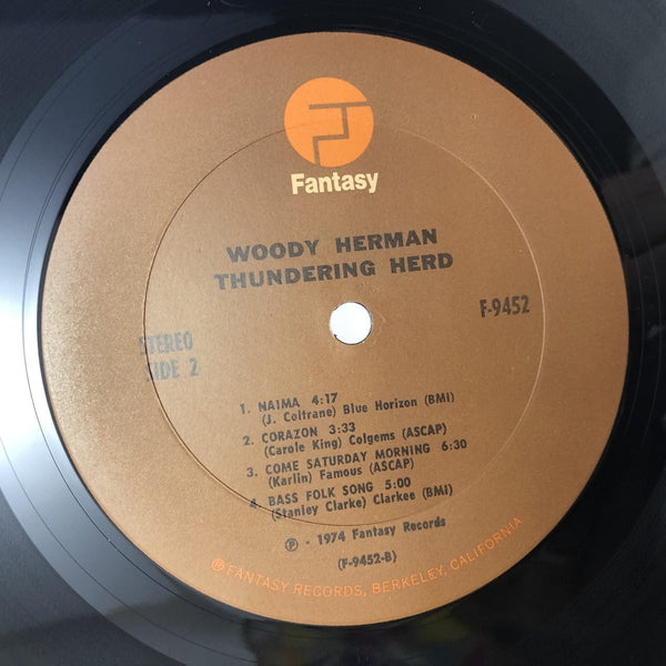 Used Vinyl Woody Herman - Thundering Herd LP NM-VG++ USED 10831