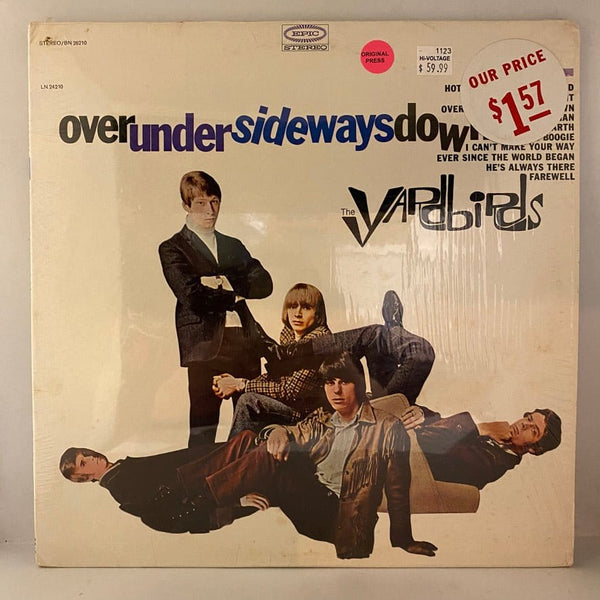 Used Vinyl Yardbirds – Over Under Sideways Down LP USED NM/VG+ Original 1966 Pressing J010724-19