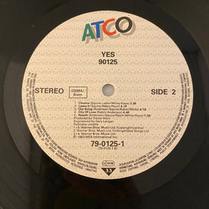 Used Vinyl Yes – 90125 LP USED VG++/VG++ German Pressing J052024-02