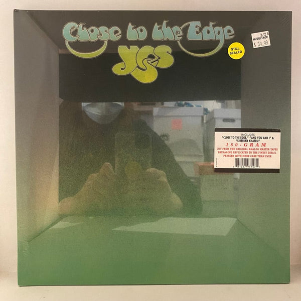 Used Vinyl Yes – Close To The Edge LP USED NOS STILL SEALED 2012 180 Gram Pressing J033124-09