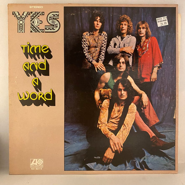 Used Vinyl Yes – Time And A Word LP USED VG++/VG+ 1970 Pressing J072824-05