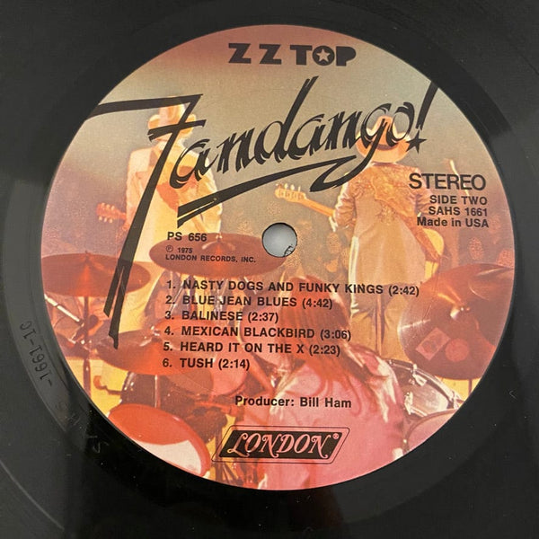 Used Vinyl ZZ Top – Fandango! LP USED VG+/VG+ 1975 Pressing J070524-10