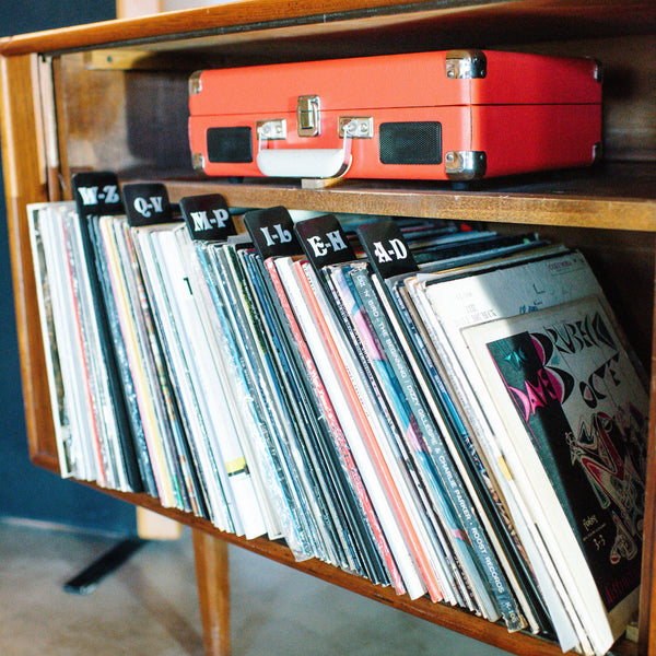 Vinyl Record Dividers A-Z