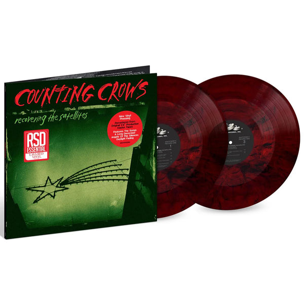Counting Crows - Recovering The Satellites 2LP NEW - Indie Exclusive Red Vinyl