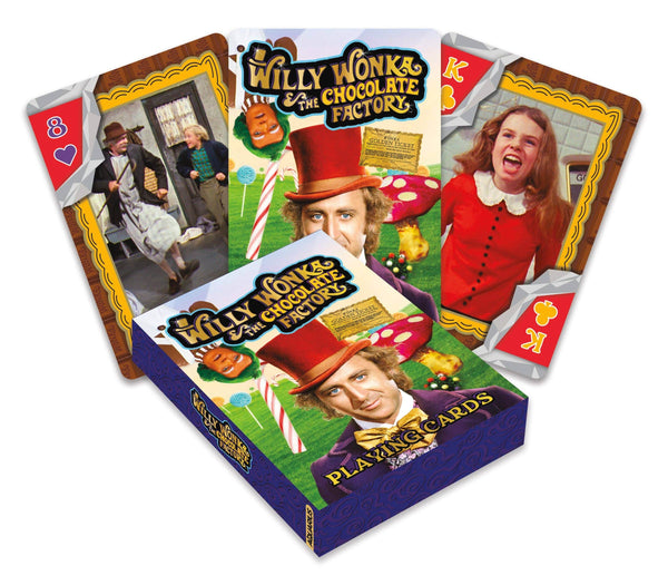 Willy Wonka Playing Cards 840391175624