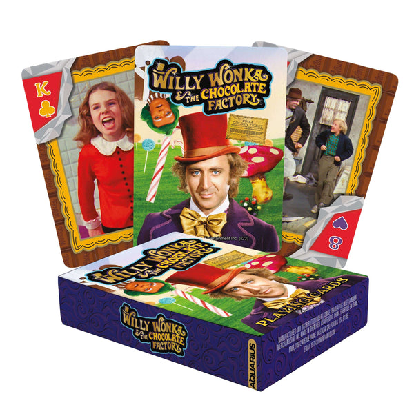 Willy Wonka Playing Cards 840391175624